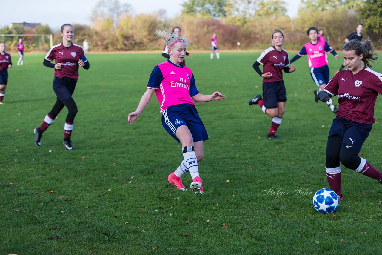 Bild 111 - B-Juniorinnen Halstenbek-Rellingen - Hamburger SV 2 : Ergebnis: 3:8